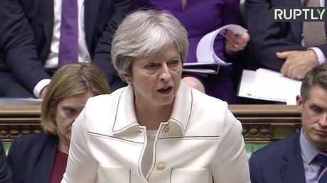 UK PM Theresa May claims Syria strikes 'not because Trump told us to'