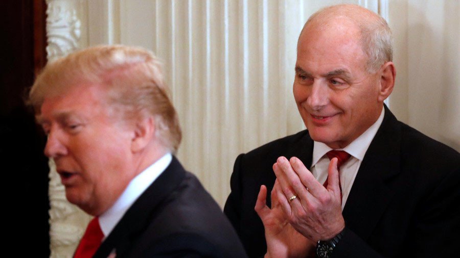 Kelly in crosshairs: NBC claims WH chief of staff called Trump ‘idiot’