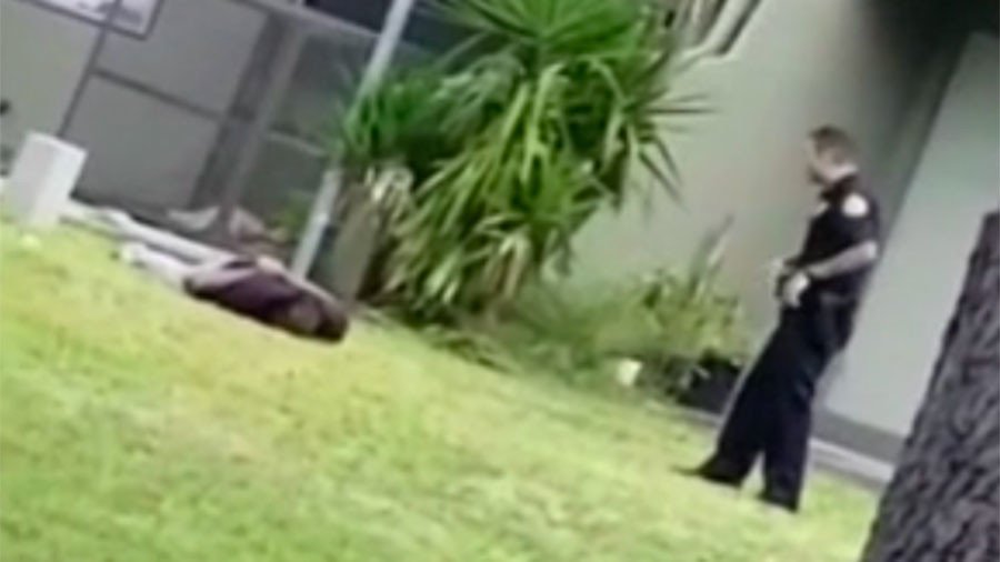 ‘Clear violation of policy’: Footage of Miami cop brutally kicking man ...