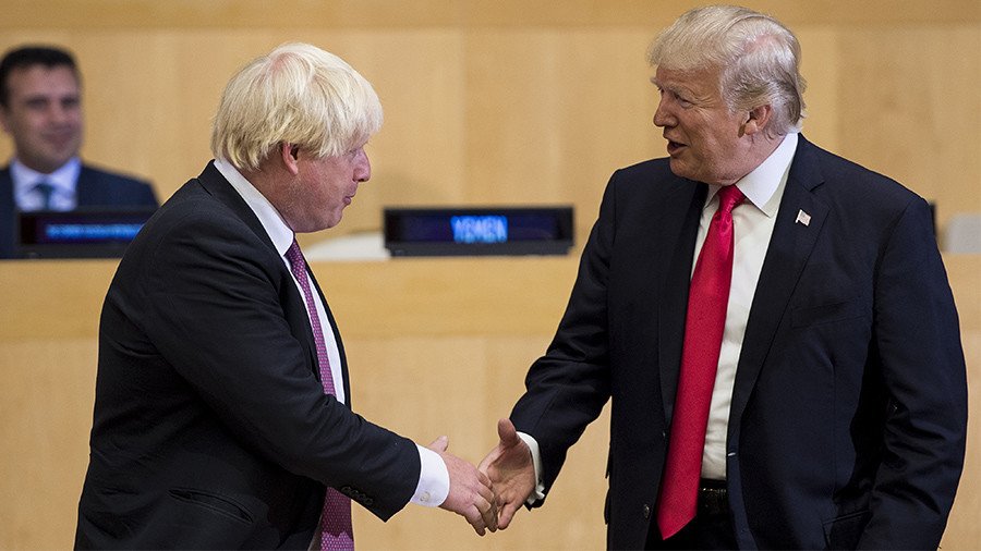 Mr. Johnson goes to Washington: Is pushing Trump to stay in Iran deal exercise in futility?