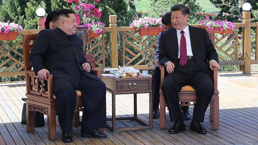 North Korean leader meets Chinese President for the first time since historic Korean talks