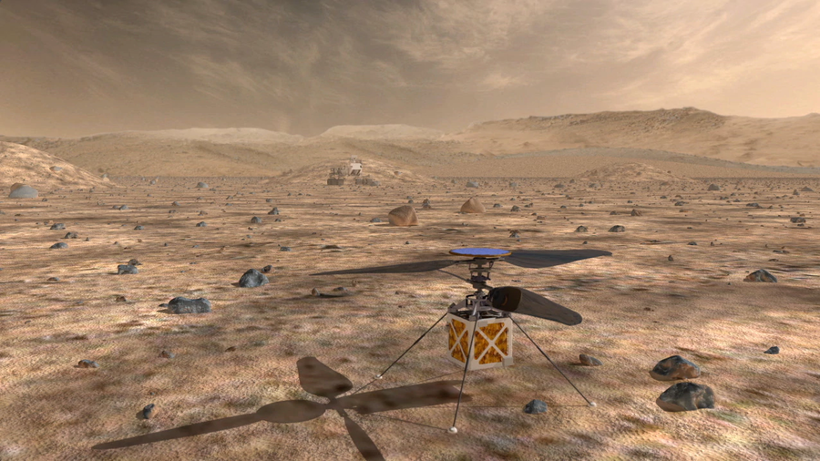 Meet NASA’s robot helicopter of Mars (VIDEO)