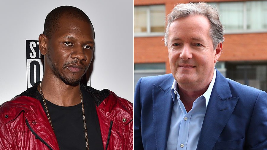 'Pussyole' Piers Morgan slammed by London rapper over stop and search comments