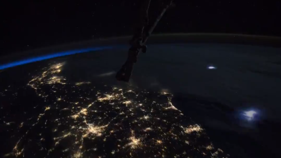 ‘Raw, silent beauty’: Astronaut captures spectacular lightning storm from space (VIDEO)