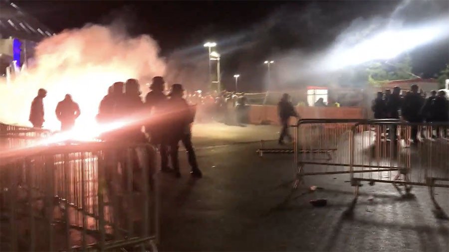 Football fans riot in France following Europa League final (VIDEOS)