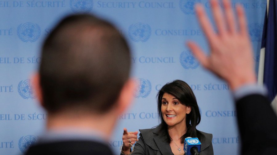 ‘She’s not the world’s schoolmarm’: Top Palestinian official slams Haley’s ‘name-taking’ at UN votes