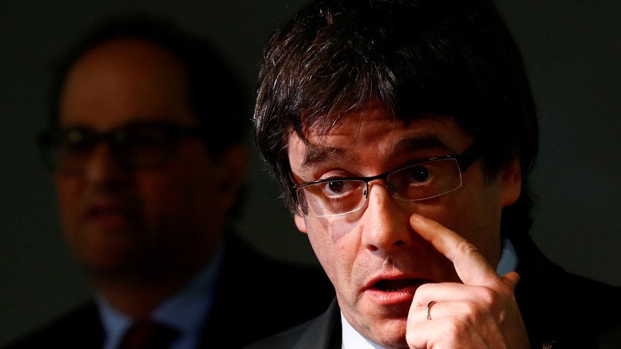 Germany wants to extradite Catalonia's independence leader Carles Puigdemont