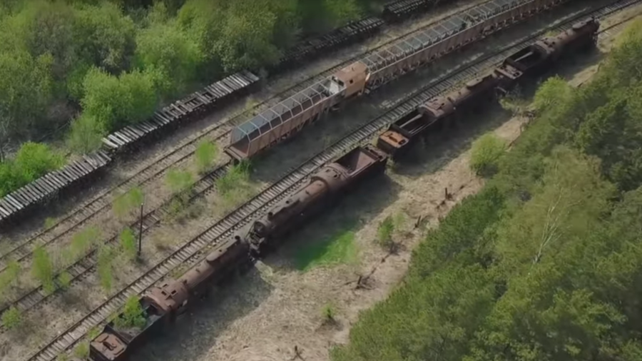 Eerie footage unveils secrets of Soviet-era train graveyard (VIDEO)