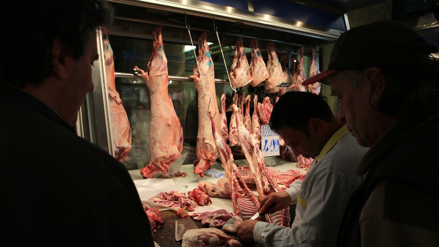 ‘Chopping up animal corpses is barbaric’: Vegan ‘terrorists’ threaten to petrol bomb UK butchers