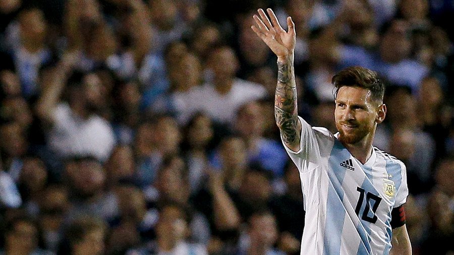 Messi bags hat-trick to fire ominous warning to World Cup rivals 