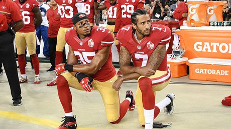 Kaepernick's ex-teammate says teams colluded not to sign him over anthem protest, files grievance