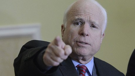 Cyber-bomb Russia, McCain begs in new book