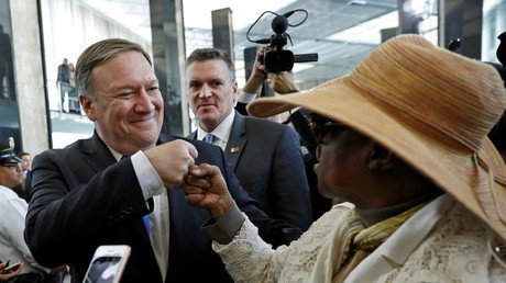 Pompeo reminds State Dept staff of America’s ‘essential rightness’ in world affairs
