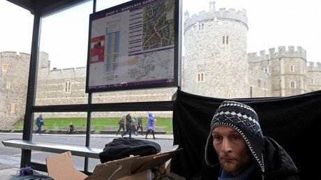 Out of sight, out of mind: Windsor Police threaten to tow charity bus parked outside castle