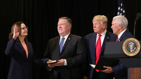 ‘She breathes the CIA’: Ignoring torture reputation, Trump swears in Haspel as 1st female spy chief