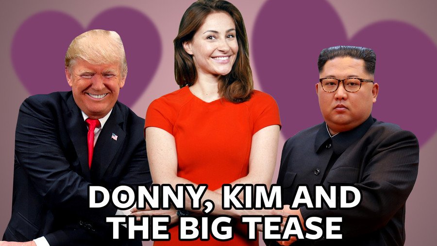 #ICYMI: Trump and Kim keep the world asking, 'will these two crazy kids ever get together?' (VIDEO)