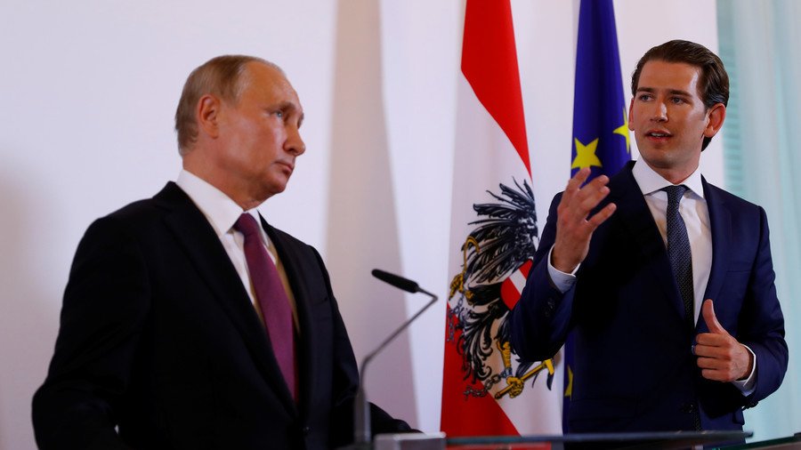 Superpower Russia key to settlement of Syria, Ukraine conflicts – Austria’s Kurz to Putin