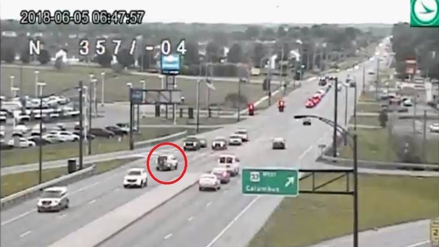 ‘What not to do in traffic’: Ohio transport release crazy reversing SUV video