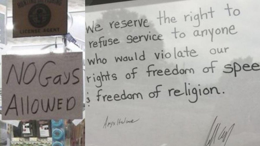 Tennessee store owner reposts ‘No Gays Allowed’ sign after Supreme Court ruling