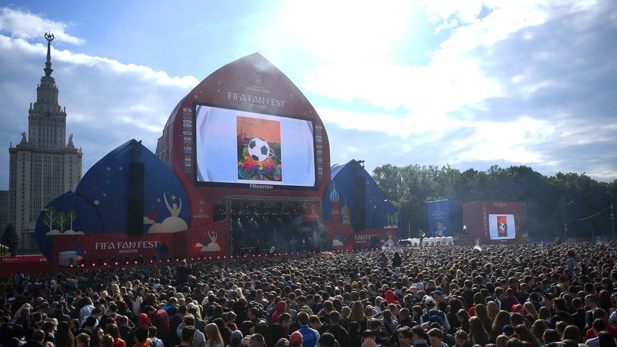 Moscow FIFA Fan Fest zone opens ahead of World Cup kick-off 