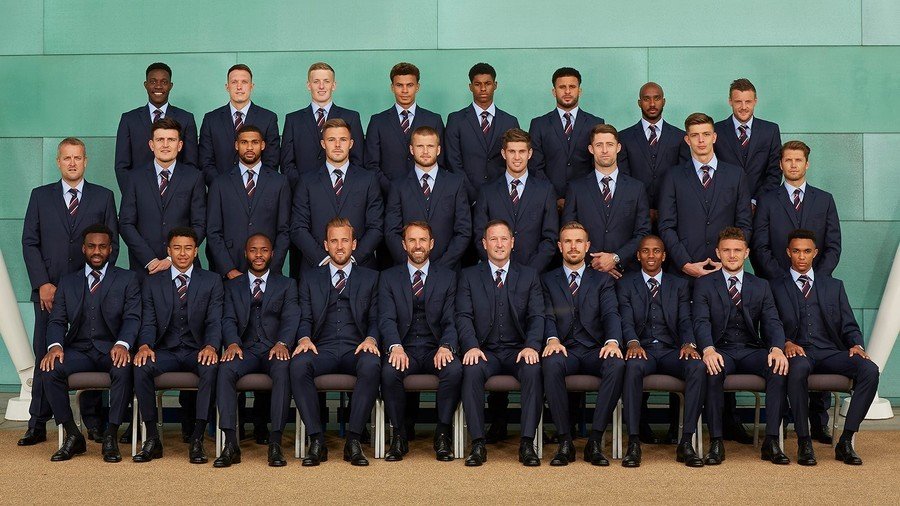 Schoolboy error? Twitterati mercilessly troll England over World Cup team photo 