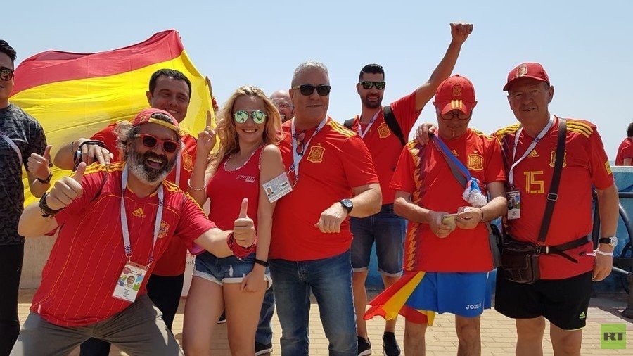 'Hotter than at home!' Sochi welcomes Spain & Portugal supporters ahead of World Cup clash     