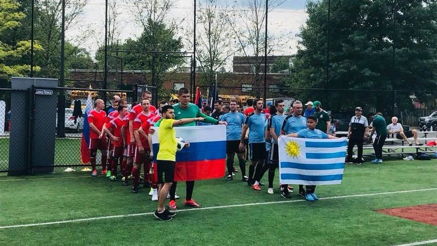 Russian embassy beats Uruguay at opening match of 'DC World Cup' in Washington (VIDEOS)