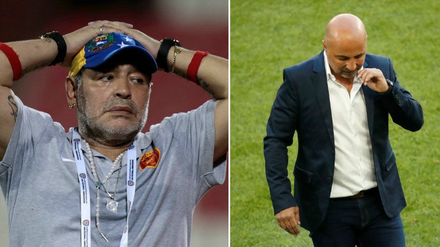 ‘No preparation at all’ – Maradona slams Argentina coach Sampaoli after Iceland draw