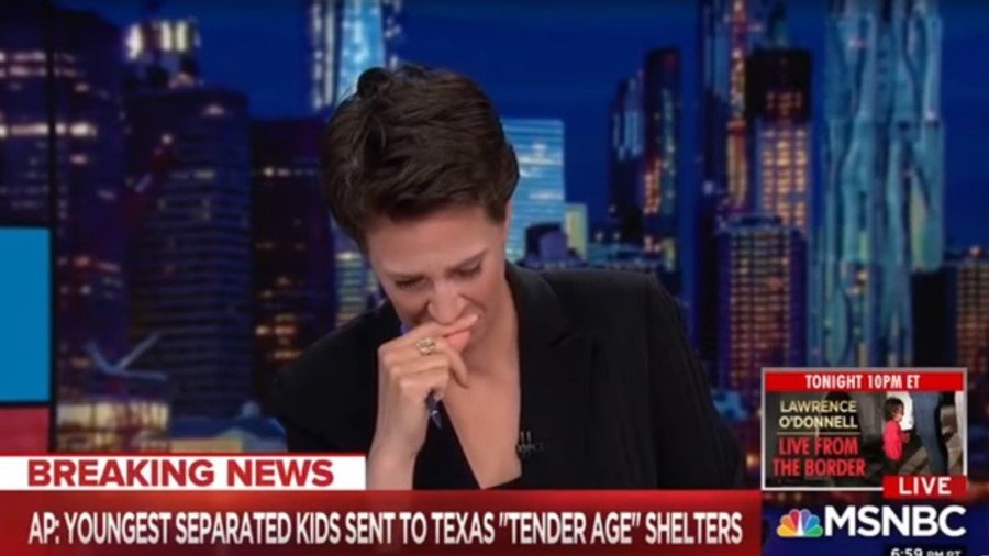 Cry me a river? Rachel Maddow's tears during migrant piece get mixed reaction