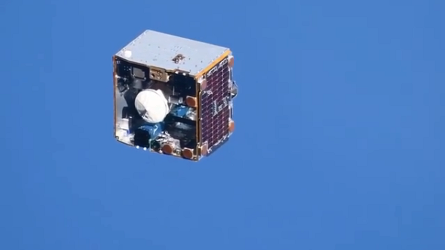 Flying suitcase v old TV set: Instagram roars with laughter over video of satellite passing ISS