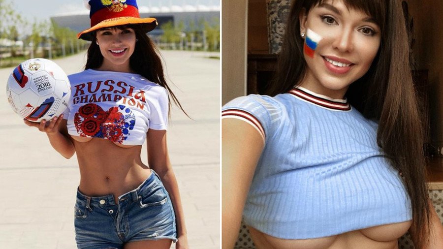 Russia’s new hottest  football fan… and she’s not a porn star (PHOTOS)
