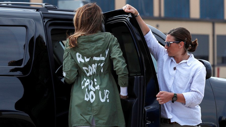 ‘Do u?’ Melania’s jacket sparks fresh outrage amid immigration row