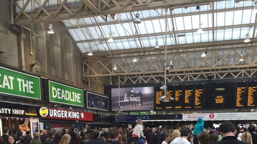 Man detained after bomb scare at London’s Charing Cross rail station
