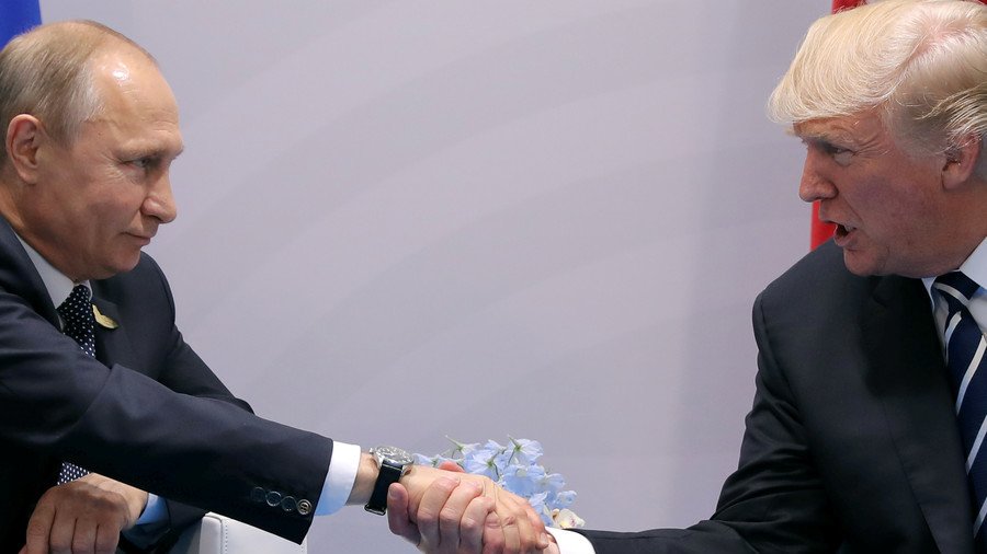‘Forget sanctions, G7 & Assad  – Trump-Putin summit should focus on America’s Ukraine interference'