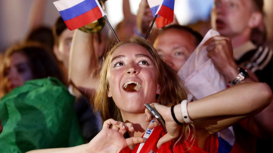 Russian dating app traffic surges as football World Cup fever rises