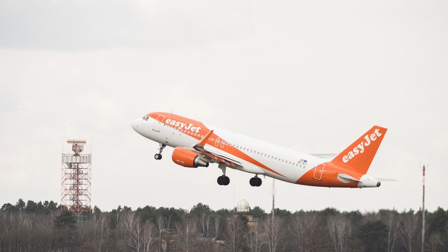 Nazi-saluting drunk tries to escape on tug vehicle after EasyJet rampage