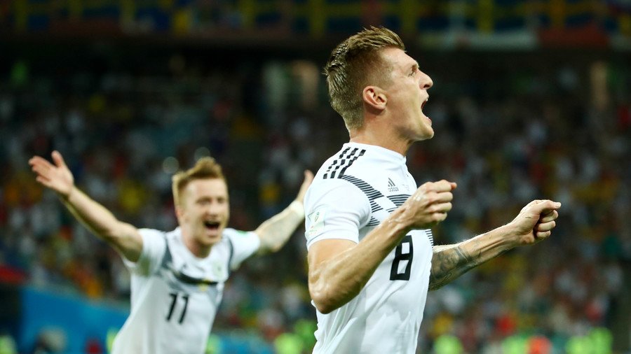 Germany salvage World Cup hopes with late winner against Sweden in Sochi 