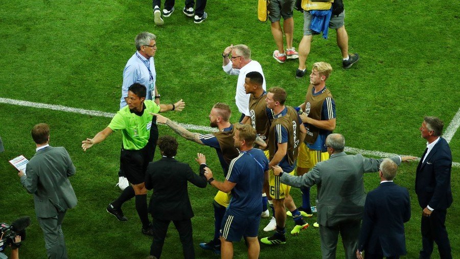 ‘They rubbed our faces in it’: Sweden & Germany in touchline clash after late World Cup drama 