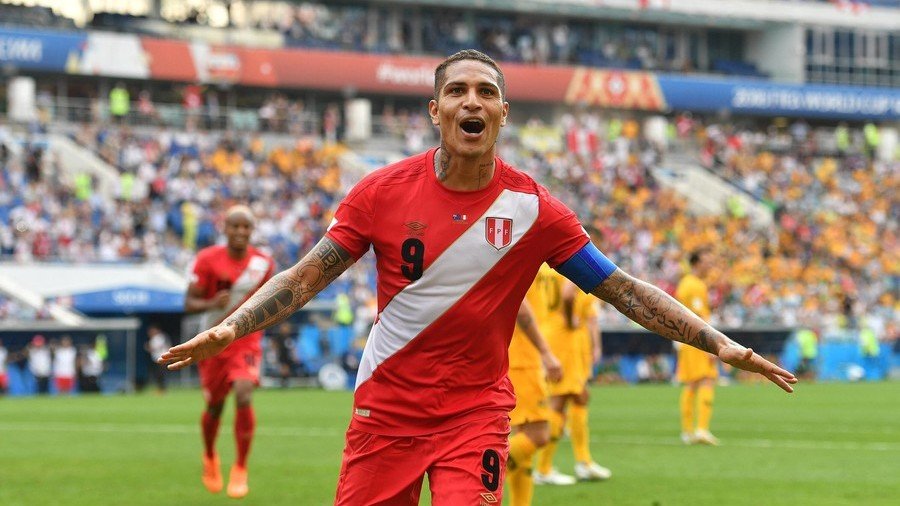 Peru 2-0 Australia: Guerrero among goals as Peru record 1st World Cup win for 36 years