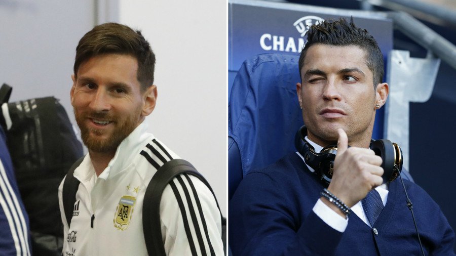 Messi to be faced with winking Ronaldo mural ahead of France clash