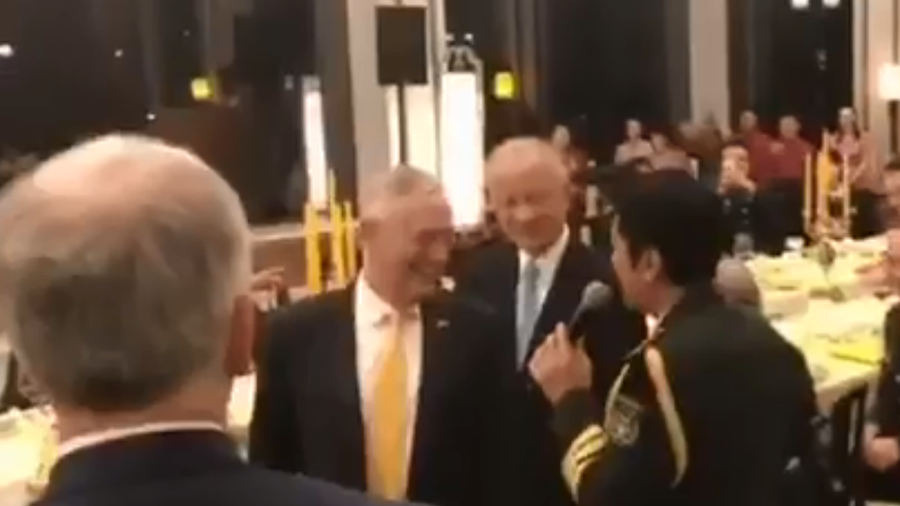 Edelweiss, edelweiss: Mattis treated to Chinese military singalong during welcome dinner (VIDEO)