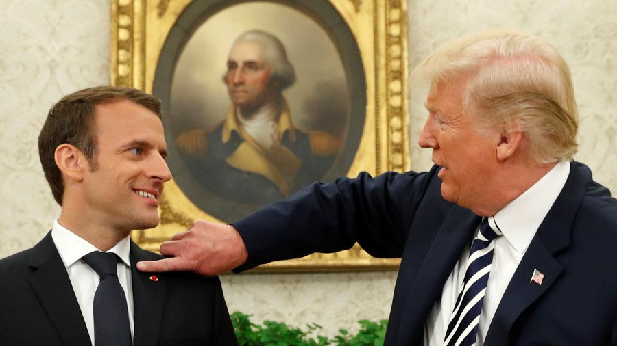 Trump asked Macron to quit EU for more profitable trade deal – WaPo report
