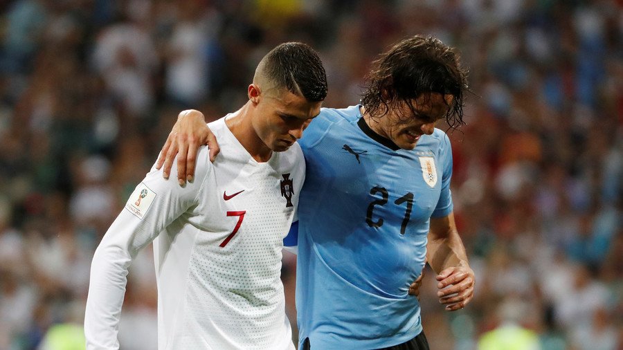 ‘Touch of class’: Ronaldo ‘sportsmanship’ shown to injured Cavani creates talking point