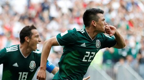 Mexico 1-0 Germany: 'Chucky' goal topples reigning champions at raucous Luzhniki 