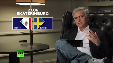 'Confrontation of ideas': Jose Mourinho on Mexico v Sweden match (VIDEO)