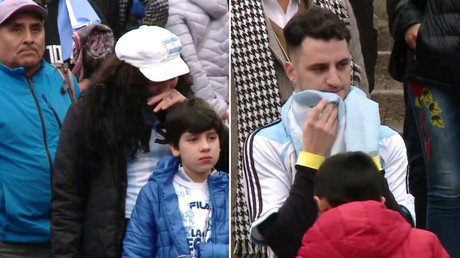 'Don't Cry 4-3 Argentina': Tears in Buenos Aires as La Albiceleste flounder in Kazan (VIDEO)