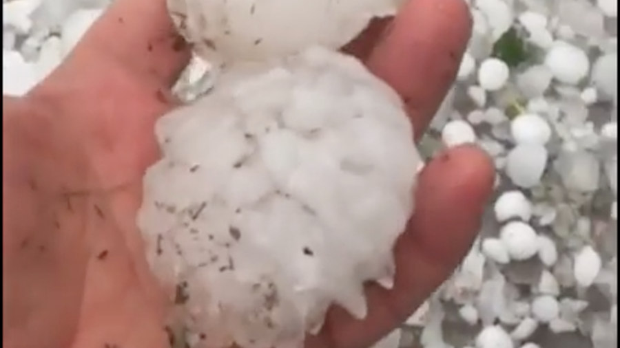 Hailstones as big as golf balls rain down in Russia’s South (VIDEOS)