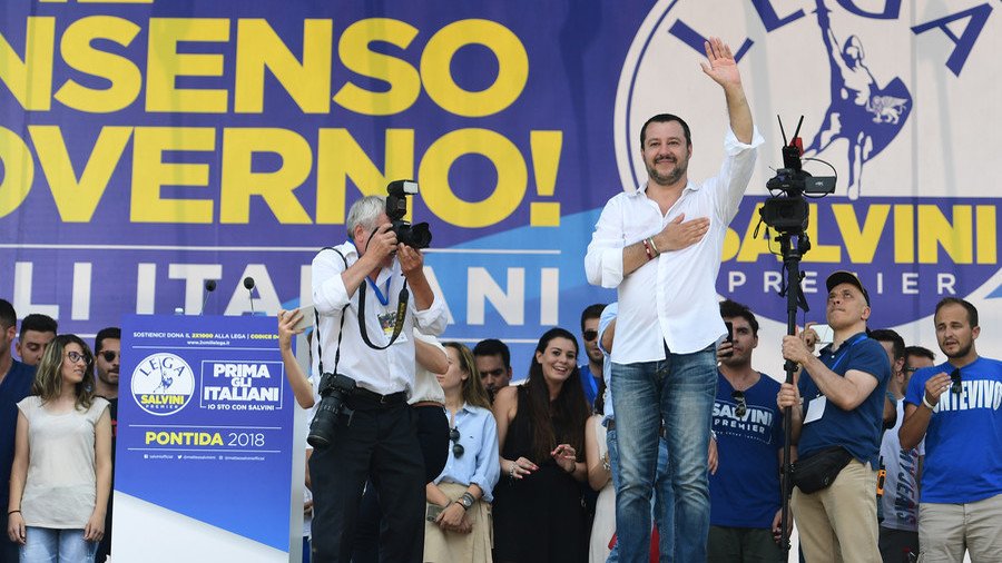 Italy's Salvini wants 'League of Leagues' to unite EU govts aiming to 'defend their borders'