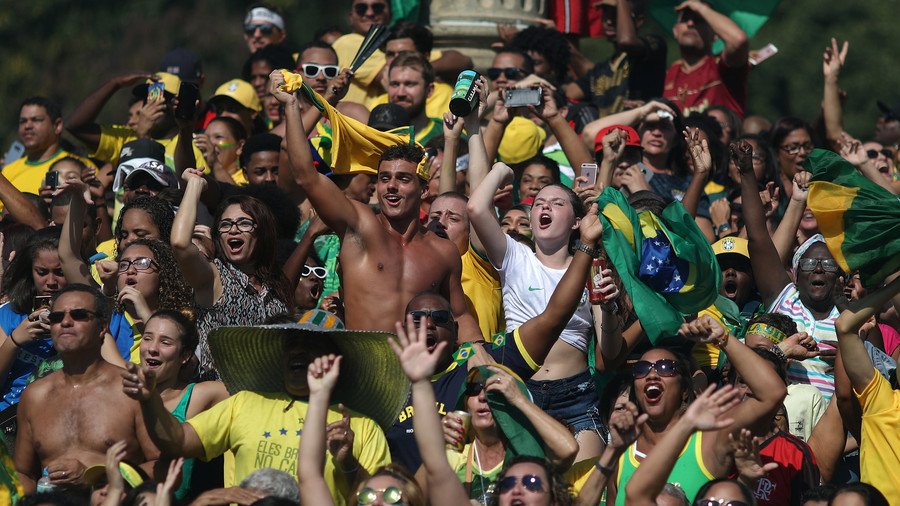 Rio eruption: Fans react to brilliant Brazilian World Cup win over Mexico (VIDEOS)