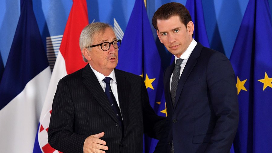 ‘Don’t serve Wiener Schnitzel only’: Juncker jokingly advises Austrian chancellor on EU presidency
